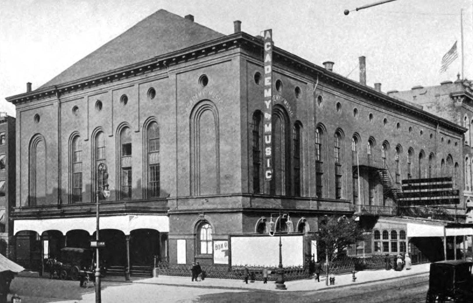 Academy of Music — historical photo
