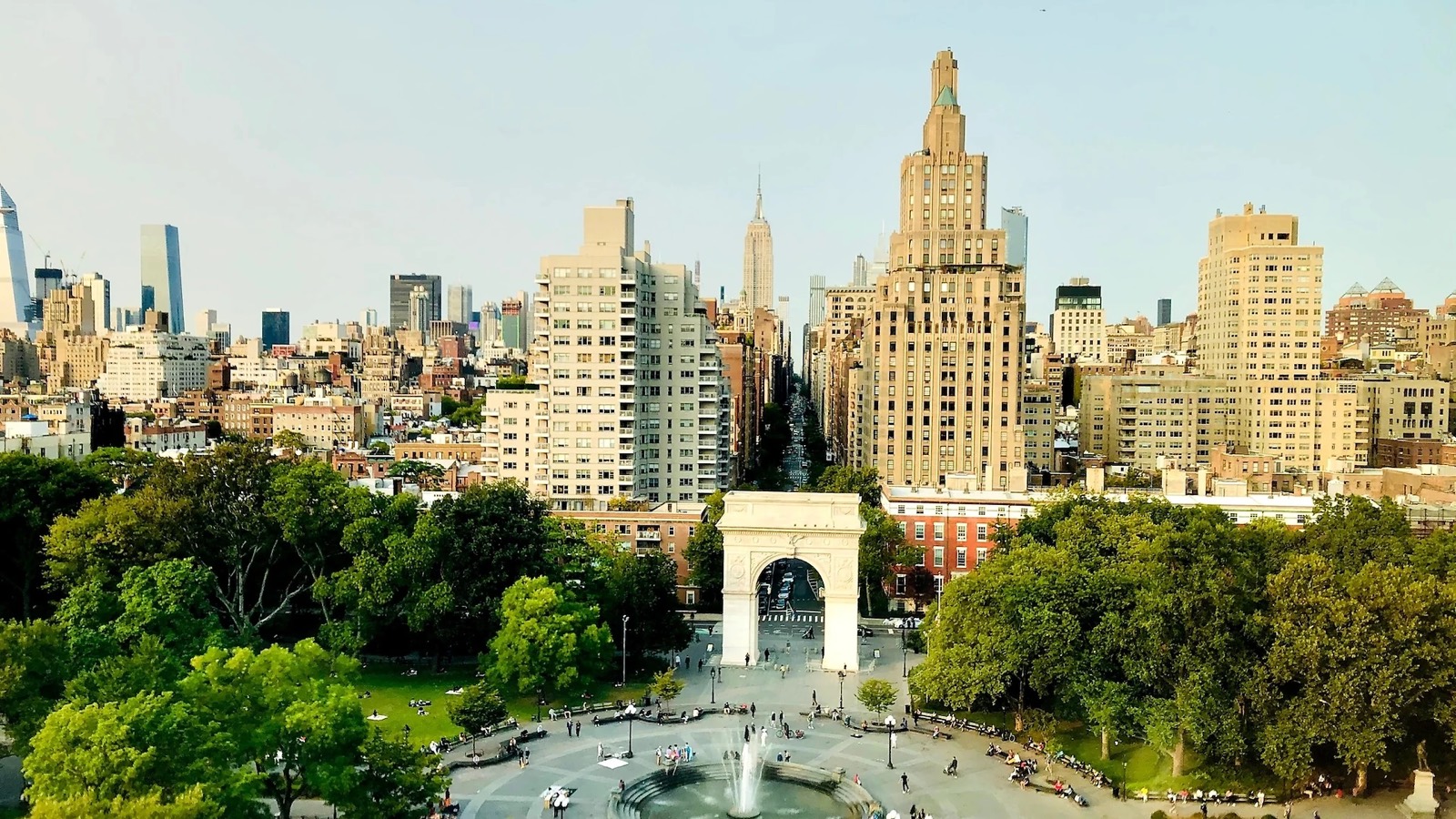Washington Square Park — today